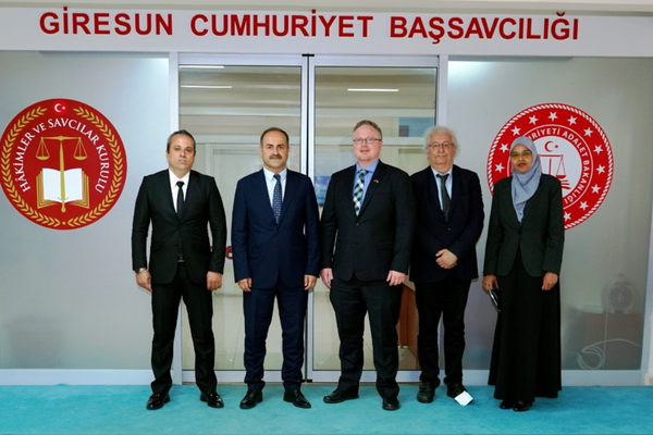 ABD Ankara Büyükelçiliği heyetinden Giresun Adliyesi'ne ziyaret