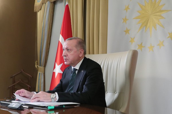 Cumhurbaşkanı Erdoğan, ABD Başkanı Trump ile görüştü