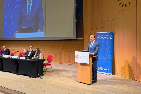 Başkan Altay, BM Belediye Başkanları Forumu'na katıldı<