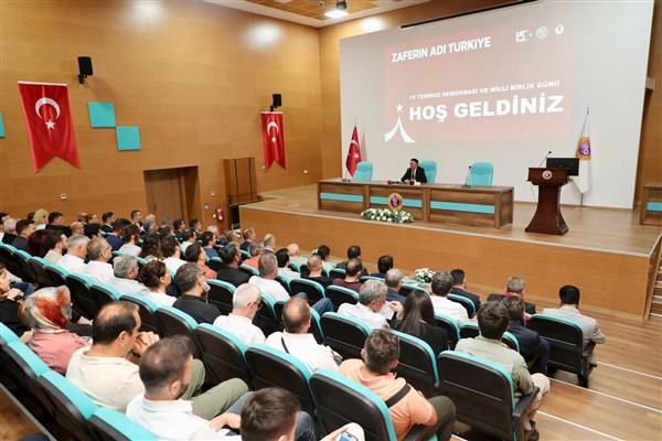 Ordu'da 15 Temmuz Demokrasi ve Milli Birlik Günü Anma Programı yapıldı
