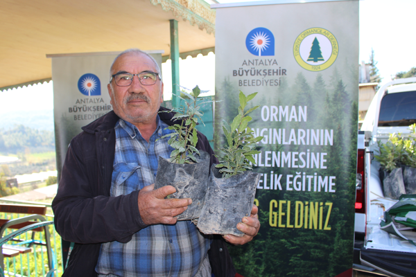 Manavgat’ta orman yangınlarına karşı farkındalık eğitimi<