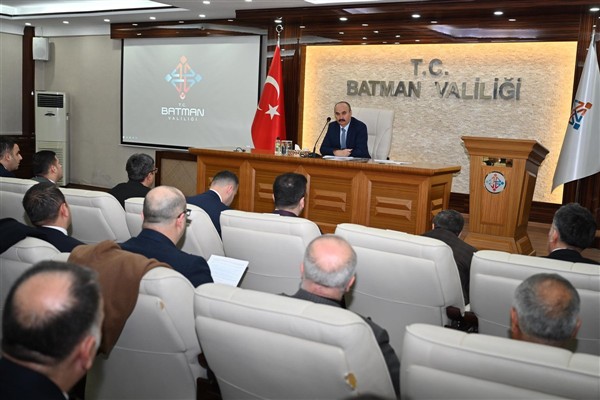 Batman'da  “İl Yönetim Kurulu Toplantısı” gerçekleştirildi