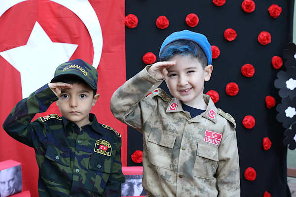Keçiören’de Çocuklar 10 Kasım’da Atatürk’ü andı<