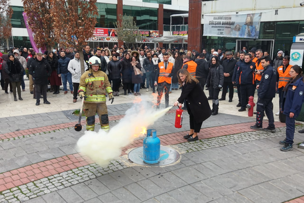 MASKİ’de yangın tatbikatı düzenlendi <