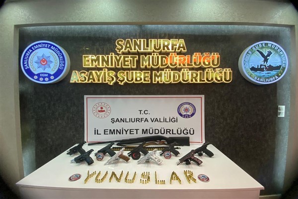 Şanlıurfa'da çeşitli suçlardan aranan 14 kişi gözaltına alındı