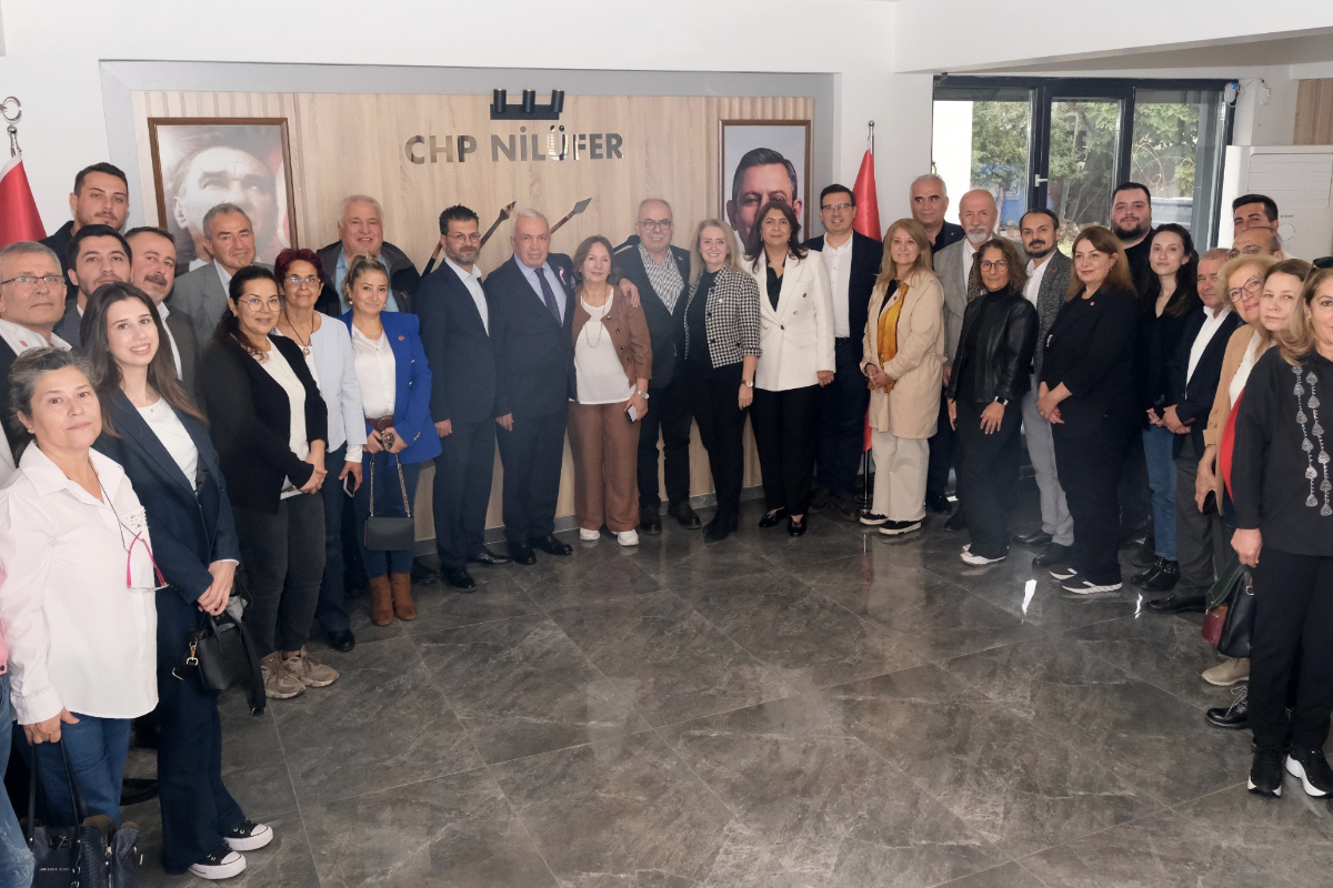 Başkan Özdemir’den CHP Nilüfer ilçe yönetimine ziyaret