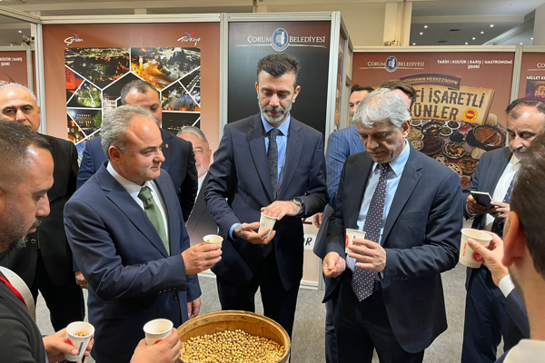 Çorum Belediyesi, 8. Uluslararası Turizm ve Seyahat Fuarı’nda yerini aldı<