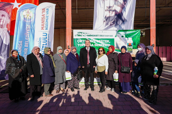 Don zararına karşı Büyükşehir’den üreticiye destek