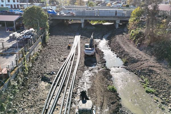 Derecik Vadisinin kanalizasyon sorunu çözülüyor<