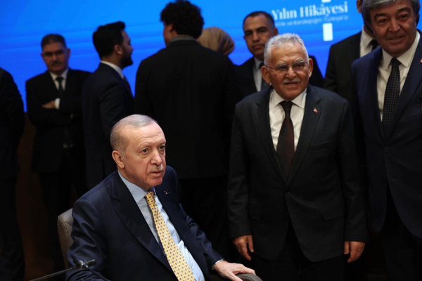 Başkan Büyükkılıç, Cumhurbaşkanı Erdoğan ile görüştü<