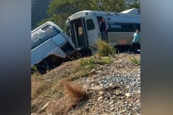 Meksika'da tren kazasında 13 kişi öldü<