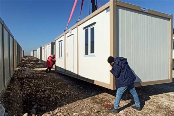 Sultangazi Belediyesi, Adıyaman'da konteyner yaşam kenti kuruyor