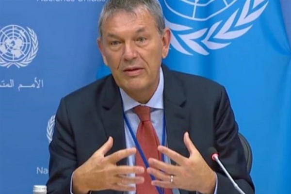 Lazzarini: Tüm zorluklara rağmen hayati hizmetler sürdürülüyor<