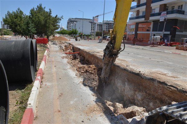 Antalya Büyükşehir'den su altyapısına yatırım