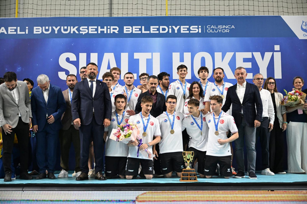 Kocaeli'nde Sualtı Hokeyi Dünya Şampiyonası sona erdi<
