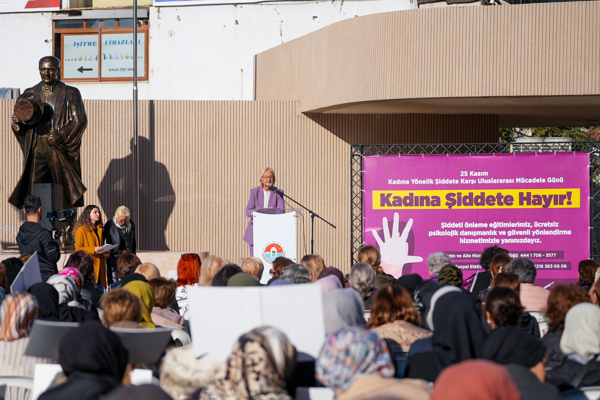 Maltepe Belediyesi’nden ‘Kadına Yönelik Şiddete Dur Diyoruz’ etkinliği
