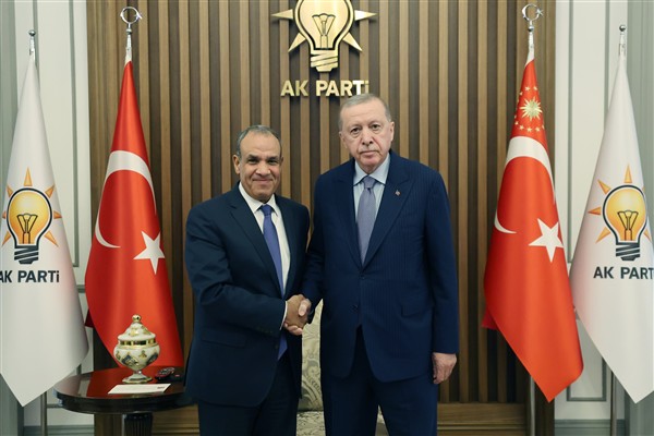 Cumhurbaşkanı Erdoğan, Mısır Dışişleri Bakanı Abdulati ile görüştü