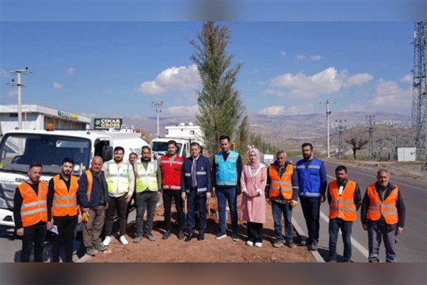 Şırnak'ta yeşillendirme çalışmaları devam ediyor