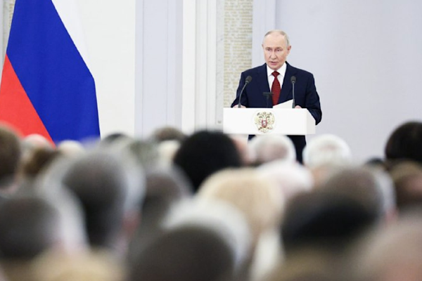 Putin: Rusya hedeflerine ulaşacak ve zafer için çalışmaya devam edecek<