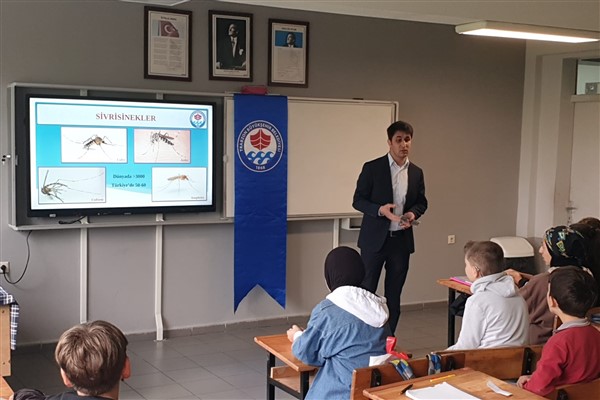 Trazbon Büyükşehir'den vektörle mücadele eğitimi<