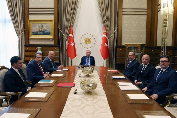 Cumhurbaşkanı Erdoğan, Ankara Valisi Canbolat’ı kabul etti