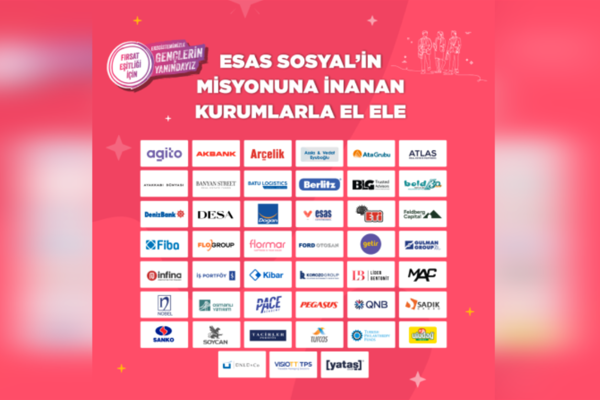 Esas Sosyal, kurumsal destekçileri ile binlerce gence ulaşıyor<