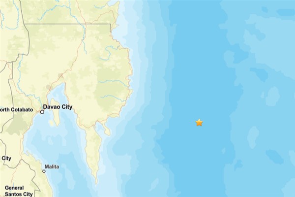 Filipinler'de 5.8 şiddetinde deprem<