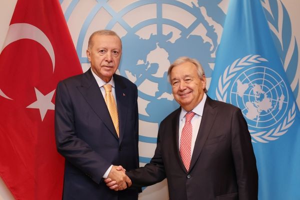 Cumhurbaşkanı Erdoğan, Guterres ile görüştü