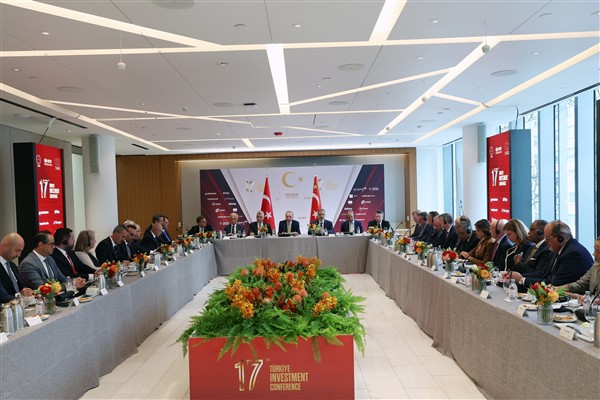 Cumhurbaşkanı Erdoğan, New York'ta Türk Yatırım Konferansı'na katıldı