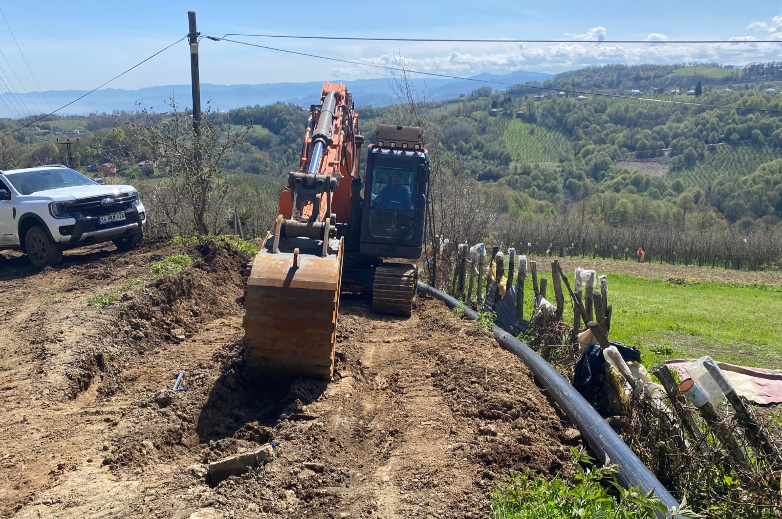 Ordu Büyükşehir Belediyesi'nden Gürgentepe'ye ilave içme suyu<
