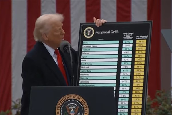 Trump, dünya genelinde tarihi yeni ABD tarifelerini duyurdu<