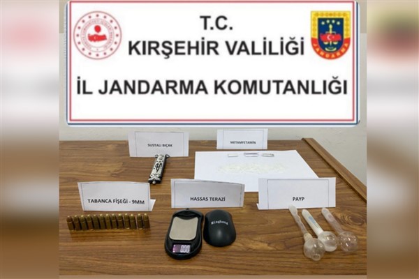 Kırşehir'de uyuşturucu operasyonu: 1 tutuklama