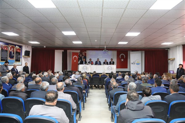 Van'da mahalle muhtarları toplantıları düzenlendi <