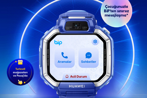 BiP entegrasyonuna sahip Huawei akıllı çocuk saatiyle güvenli ve konforlu iletişim<