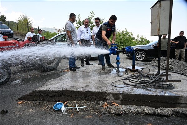 Bahçecik Mahallesi’nde içme suyu sondajı yenilendi<
