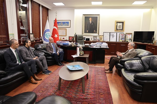 TÜİK Müdürü Boranoğlu, Başkan Büyükerşen’i ziyaret etti