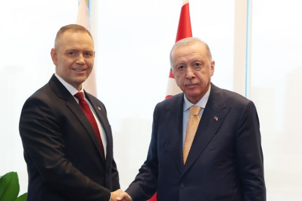 Erdoğan, Polonya Cumhurbaşkanı Nawrocki ile görüştü