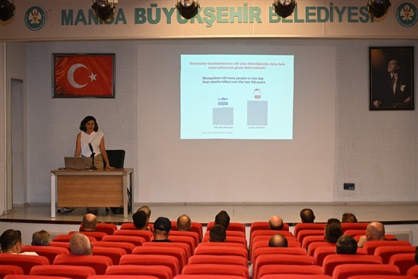Manisa’da “Biyolojik Sivrisinek Mücadelesi Eğitimi” düzenlendi 