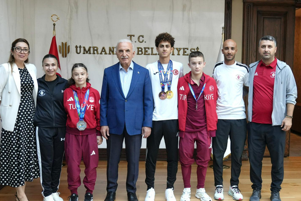 Ümraniyeli sporculardan uluslararası organizasyonlarda derece