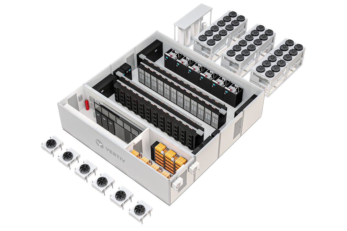 Vertiv, EMEA bölgesinde uçtan uca yapay zeka güç ve soğutma çözümlerini tanıttı<