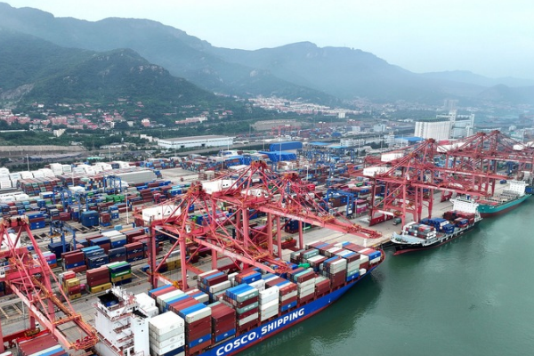 Yangtze Nehri Deltası’nın ithalat-ihracat hacmi, yeni rekor kırdı<