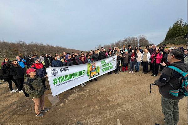Yalova’da doğa yürüyüşü etkinliği <