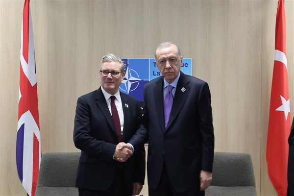 Cumhurbaşkanı Erdoğan, İngiltere Başbakanı Starmer’ı kabul etti 