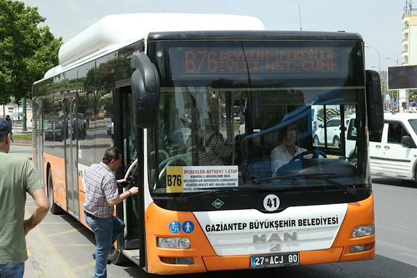Gaziantep’te LGS günü ulaşım ücretsiz <