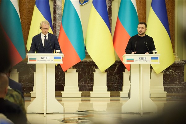 Ukrayna Cumhurbaşkanı Zelenski, Bulgaristan Başbakanı Denkov ile görüştü<