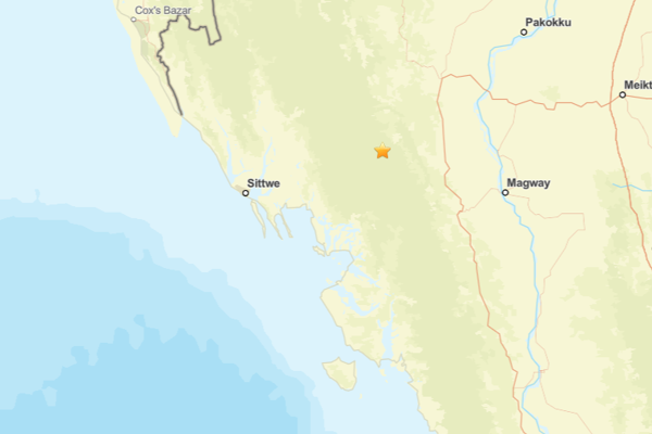 Myanmar'da deprem<