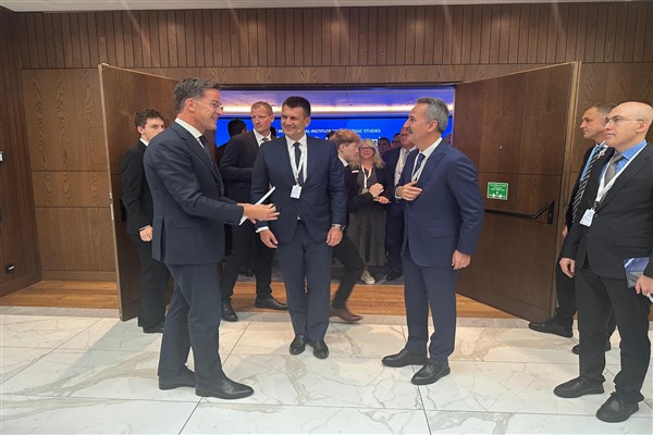 Savunma Sanayii Başkanı Görgün, NATO Genel Sekreteri Rutte ile bir araya geldi