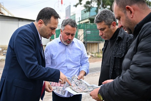 Bornova'da kavşak, genişletme ve asfaltlama çalışmaları gerçekleştirilecek<