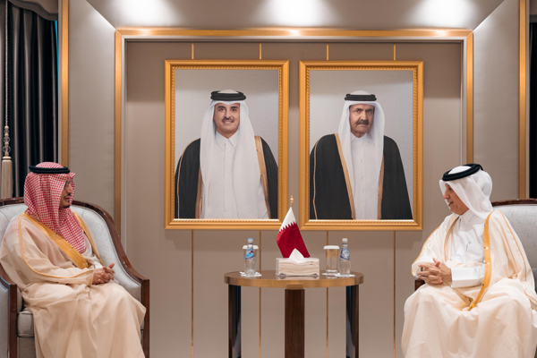 Al Muraikhi, Suudi Arabistan Büyükelçisi El Suud'un güven mektubunu aldı<