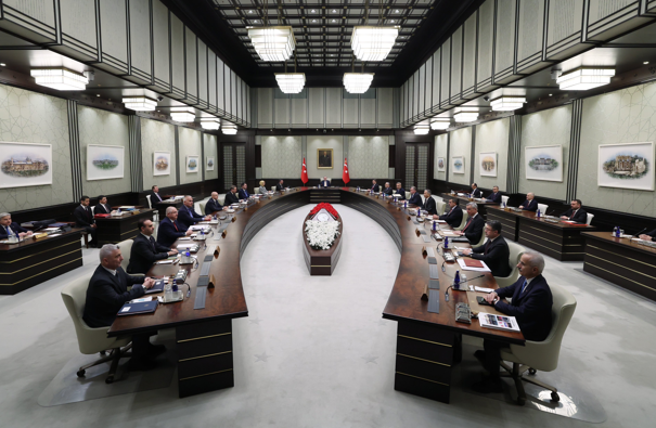 Cumhurbaşkanlığı Kabinesi toplandı <